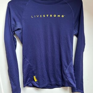 Nike Dri-Fit Women’s XS Livestrong Long Sleeve Shirt